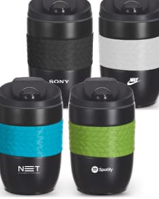 Caneca de metal 260ml: mantenha suas bebidas quentes ou frias por mais tempo! Perfeita para usar em casa, no trabalho ou nos passeios. Design moderno e durável. Venha conferir!