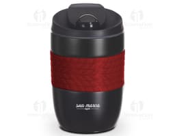 Caneca de metal 260ml em alta qualidade para brindes personalizados. Perfeita para armazenar líquidos e manter sua bebida