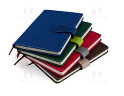 Bloco de anotações para negócios de alta qualidade, em couro, design elegante e espaçoso. Ideal para suas reuniões e