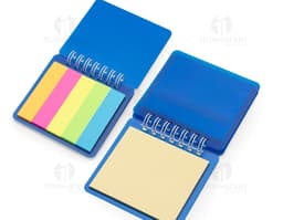 Bloco de Anotações com Autoadesivos - Ideal para manter suas ideias organizadas! Perfeito para uso no escritório ou em casa.