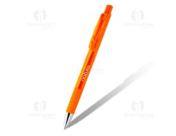 Caneta plástica: ideal para escrita suave e precisa em papel ou formulários. Perfeita para uso no escritório, escola ou em