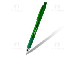 Caneta plástica ideal para uso no escritório, na escola ou em casa. Com ponta resistente, tinta de qualidade e design