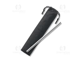 Bolsa para Canudo de Metal - Acessório moderno e prático para armazenar e transportar seu canudo de metal com segurança.