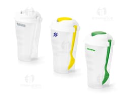 Copo para Salada em Plástico Transparente - Ideal para Armazenar seus Ingredientes de Forma Prática e Saudável. Perfeito para