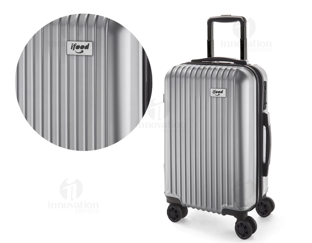 Mala de viagem executivo de couro preta, moderna e espaçosa, com compartimentos para laptop, documentos, telefone e outros