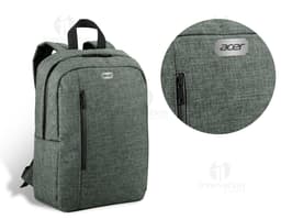 Mochila para notebook em couro preto, perfeita para viagens de negócios. Com design moderno e seguro, é o acessório ideal
