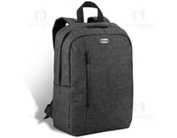 Mochila para notebook em couro preto, estilo vintage e moderno. Perfeita para viagens de negócios, segurança e elegância em