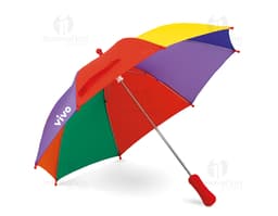 Guarda-chuva infantil colorido de alta qualidade para proteger os pequenos nos dias chuvosos. Acessório indispensável, design