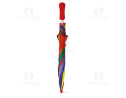Guarda-chuva infantil colorido, com design único e seguro para proteger os pequenos da chuva. Acessório essencial para dias