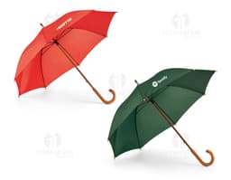 Guarda-chuva preto 3D, acessório de moda para se proteger da chuva com estilo. Feito de nylon, resistente e compacto. Ideal