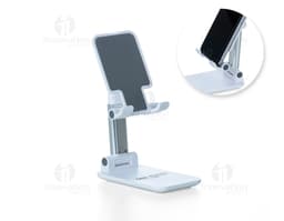 Suporte retrátil para celular e tablet: mantenha seus dispositivos sempre ao alcance com praticidade e segurança. Perfeito