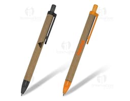 Caneta ecológica de papelão - Ideal para escrita suave e sustentável. Perfeita para uso no escritório, na escola ou em casa.