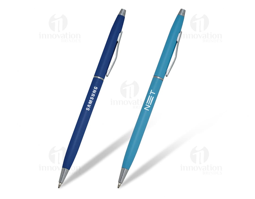 Caneta de metal de alta qualidade, ideal para escrita suave e duradoura. Perfeita para uso no escritório, na escola ou em