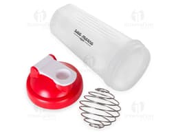 Imagem de uma coqueteleira de shake de 600ml, perfeita para preparar suas bebidas favoritas de forma prática e saudável.