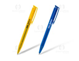 Caneta plástica para escrita suave e precisa. Ideal para uso no escritório, na escola ou em casa. Feita de material