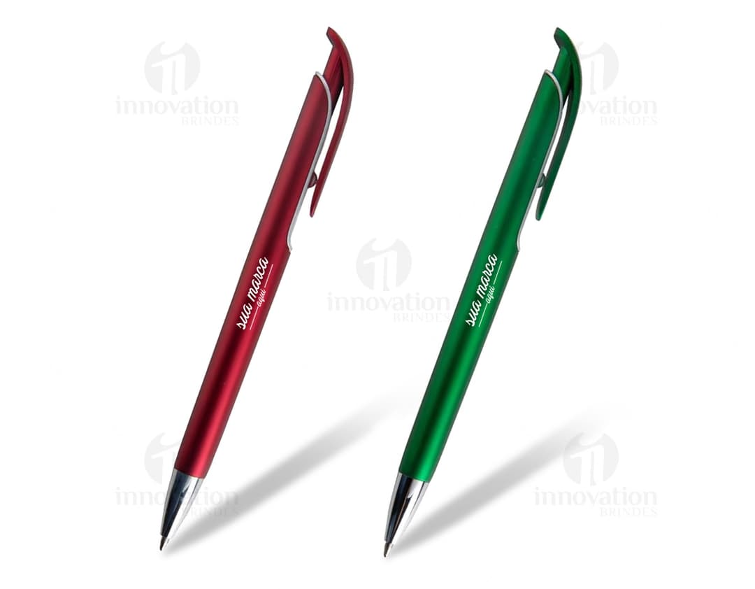 Caneta Plástica de alta qualidade, perfeita para escrita e assinaturas. Ideal para uso no escritório, na escola ou em casa.