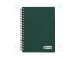 Caderno de couro isolado em branco, perfeito para organizar suas anotações diárias. Com design elegante e durável, ideal para