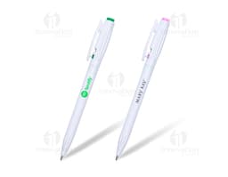 Caneta plástica preta de alta qualidade para escrita suave e precisa. Perfeita para uso no escritório, escola ou negócios.