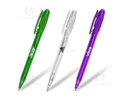 Caneta Plástica: Ideal para escrita suave e precisa em papel. Perfeita para uso escolar, escritório ou negócios. Alta