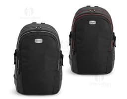 Mochila para notebook em couro moderna e prática, perfeita para suas viagens ou jornadas diárias. Com alça ajustável e fecho