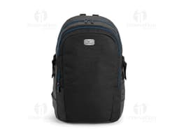 Mochila para notebook em couro sintético, ideal para viagens e passeios. Moderna, espaçosa e prática, com alça ajustável e