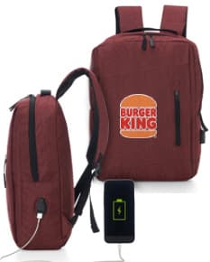 Mochila de viagem de couro retro, perfeita para sua próxima aventura! Com design fashion e handle resistente, ideal para