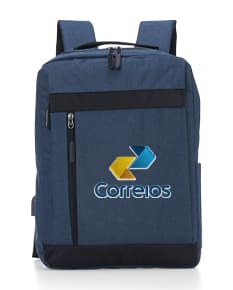 Mochila de couro elegante e clássica para viagens de negócios ou lazer. Perfeita para quem busca praticidade e estilo. Feita