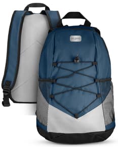 Mochila de couro elegante e clássica, perfeita para o dia a dia. Possui alça e alças ajustáveis, fecho com zíper e bolsos