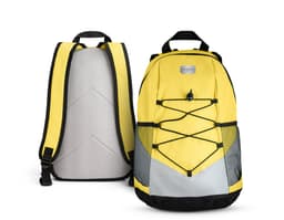 Mochila de couro clássica e elegante, perfeita para quem busca estilo e praticidade. Possui alça ajustável, zíper e design