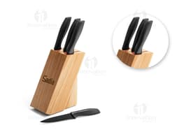 Suporte para Facas em Aço Inoxidável - Organize sua cozinha com esse elegante suporte para facas em aço inoxidável. Prático