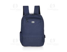 Mochila para notebook em couro preto - estilo e elegância para seus negócios. Com design moderno e espaçoso, é perfeita para