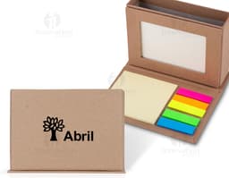 Bloco de Anotações em Papel Cartão para Organização e Produtividade. Ideal para armazenar informações importantes e manter