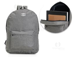 Mochila de 14 litros em couro retro, perfeita para um estilo casual e clássico. Ideal para usar no dia a dia, shopping ou