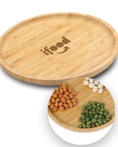 Petisqueira redonda 25x25: a opção ideal para servir seus snacks favoritos de forma organizada e prática. Feita de material resistente e com design elegante, essa petisqueira é perfeita para petiscos saudáveis e deliciosos. Aproveite!