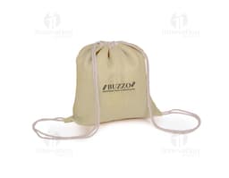 Sacola Mochila Marrom de Brlndes: Ideal para suas eco campanhas promocionais. Feita de material orgânico, esta sacola