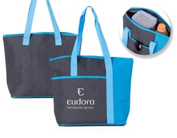 Bolsa Térmica 15 Litros - Mantenha seus alimentos e bebidas sempre frescos e na temperatura ideal com a elegante bolsa