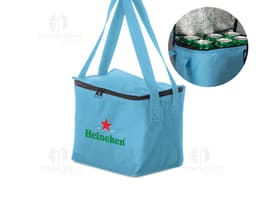 Bolsa térmica 8,5 litros - Bolsa térmica de luxo em couro, perfeita para manter seus alimentos na temperatura ideal. Ideal