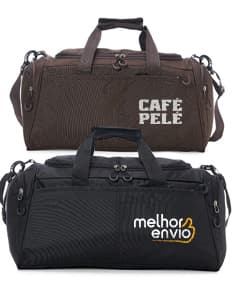 Bolsa Oxford de 28 litros - Perfeita para viagens e passeios com muito estilo e praticidade. Feita em couro legítimo, com