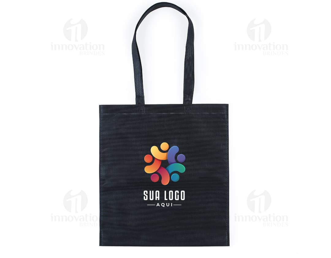 Sacola TNT - Ideal para compras no shopping, esta sacola resistente e estilosa é perfeita para quem busca praticidade e