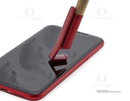 Caneta Ecológica com Suporte - Ideal para o seu escritório! Feita de material reciclável, essa caneta é perfeita para quem