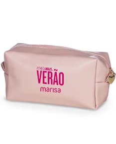 Nécessaire PU Impermeável - Ideal para armazenar seus acessórios de forma organizada e protegida. Confeccionada em material