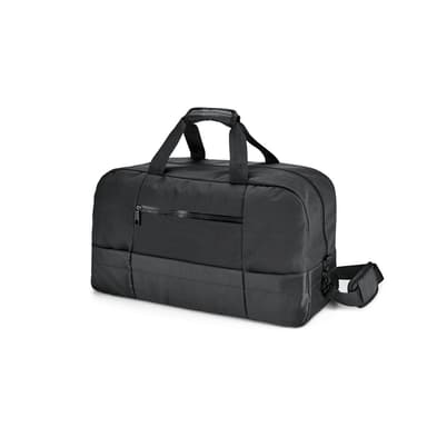 Bolsa esportiva retrô em couro sintético, ideal para viagens e aventuras. Possui alça ajustável e fecho em zíper. Perfeita