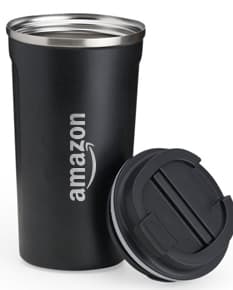 Copinho térmico de inox 500ml: mantenha sua bebida gelada ou quente por mais tempo! Ideal para viagens, escritório e