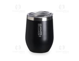 Copo inox 320ml para bebidas quentes e frias. Feito em metal de alta qualidade, design moderno e durável. Ideal para