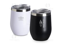 Copos em aço inoxidável 320ml - Perfeitos para armazenar suas bebidas favoritas com segurança e estilo. Duráveis, recicláveis