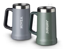 Caneca térmica 700ml: Desfrute de bebidas quentes por mais tempo! Com capacidade para 700ml, essa caneca térmica mantém sua