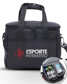Bolsa térmica de 14 litros: elegância e segurança para seus alimentos. Ideal para o dia a dia ou viagens, mantendo sua comida