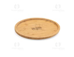 Petisqueira de bambu 28,5 x 20,5: Prática e decorativa para servir petiscos saudáveis de forma elegante. Ideal para um lanche