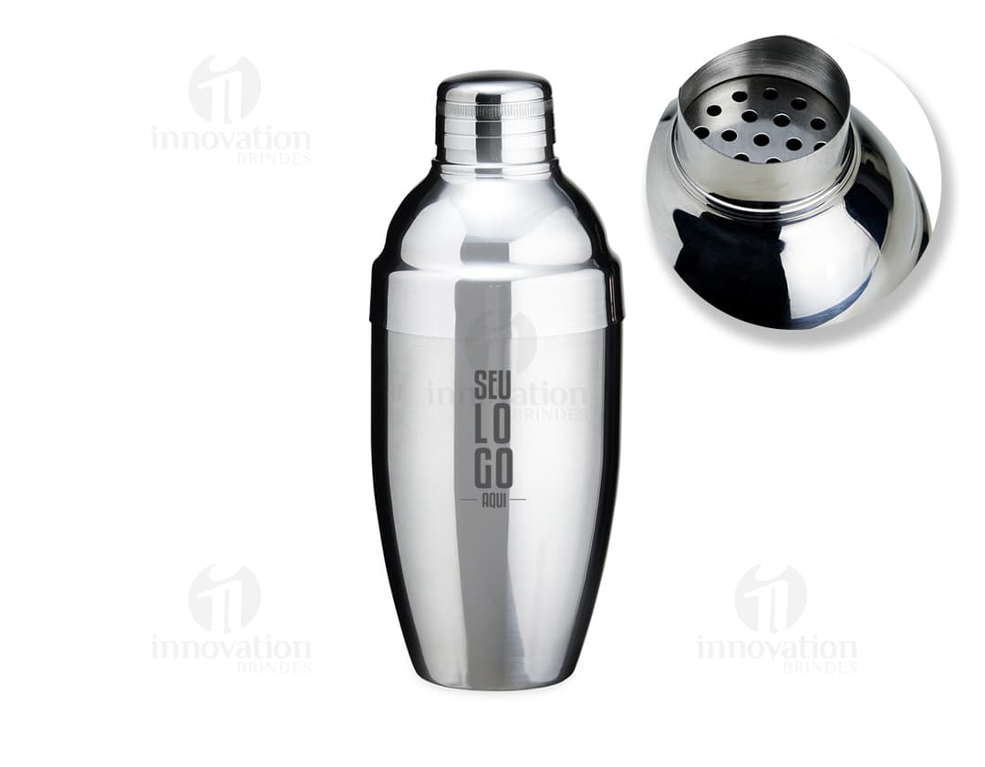 O Coqueteleiro Inox 600ml é o item perfeito para preparar drinks deliciosos com estilo e qualidade. Feito em material