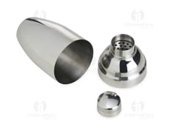 Coqueteleira Inox 600ml - Ideal para preparar drinks incríveis! Imagem de um shaker de alta qualidade e resistente, perfeito